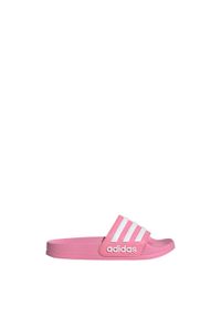 Adidas - Klapki Adilette Shower. Kolor: biały, wielokolorowy, różowy