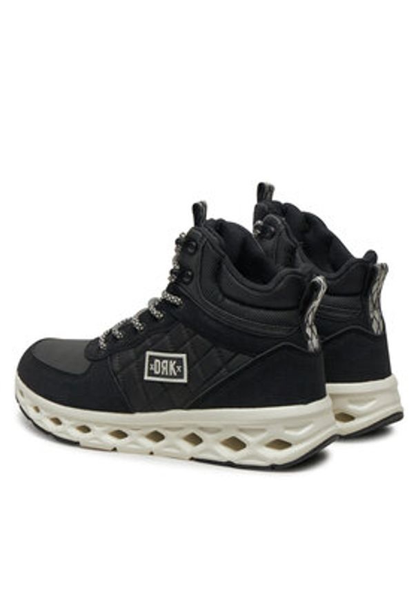 Dorko Sneakersy Ultraforce DS24F08W Czarny. Kolor: czarny. Materiał: skóra