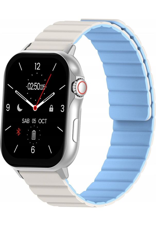 PROOVE - Smartwatch Zegarek Wodoodporny Smart Watch Ip68 Amoled 2,04" Proove Humble / Srebrny. Rodzaj zegarka: smartwatch. Kolor: srebrny