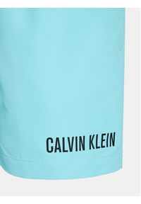 Calvin Klein Swimwear Szorty kąpielowe KM0KM00992 Niebieski Regular Fit. Kolor: niebieski. Materiał: syntetyk #3