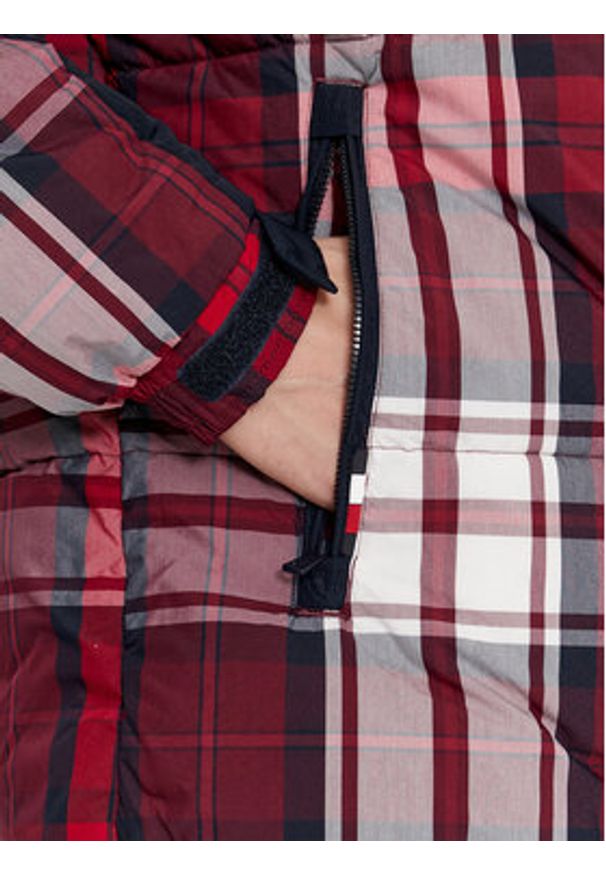 TOMMY HILFIGER - Tommy Hilfiger Kurtka zimowa New York MW0MW33432 Czerwony Regular Fit. Kolor: czerwony. Materiał: syntetyk. Sezon: zima