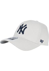 Czapka z daszkiem dla dorosłych 47 Brand New York Yankees MVP Cap. Kolor: beżowy. Materiał: wełna, akryl