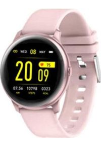 Smartwatch Rubicon ZR605D Różowy (RNCE605PIBX01AX). Rodzaj zegarka: smartwatch. Kolor: różowy #1