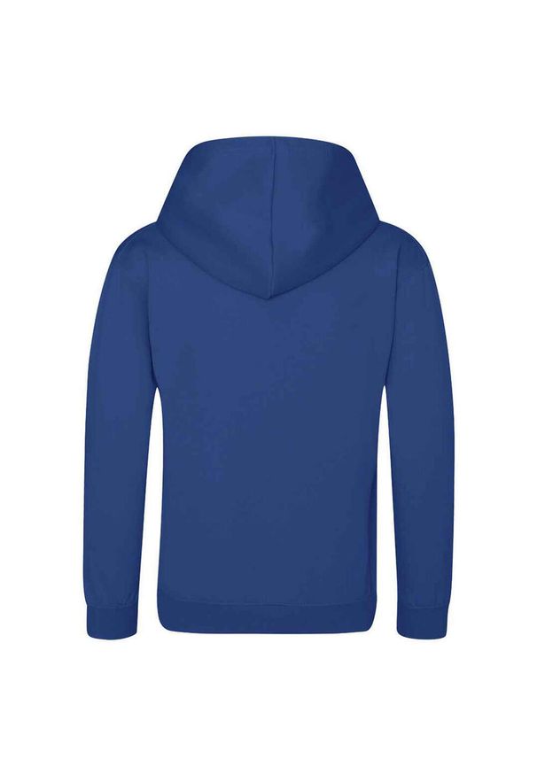 AWDIS - Sportowa Bluza Dziecięca Z Poliestru. Kolor: niebieski. Materiał: poliester