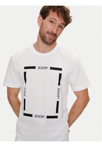 JOOP! T-Shirt 17 JJ-06Barnet 30042368 Biały Modern Fit. Kolor: biały. Materiał: bawełna