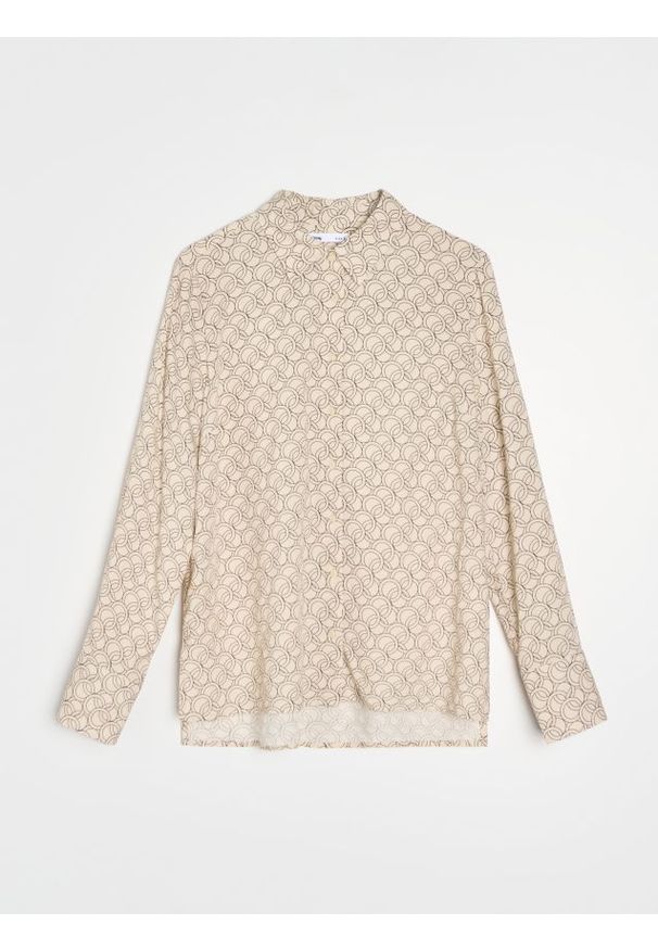 Sinsay - Wzorzysta koszula z wiskozy - Inny. Materiał: wiskoza