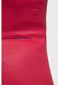 Desigual plecak 22SAKP08 damski kolor różowy duży gładki. Kolor: różowy. Wzór: gładki #5