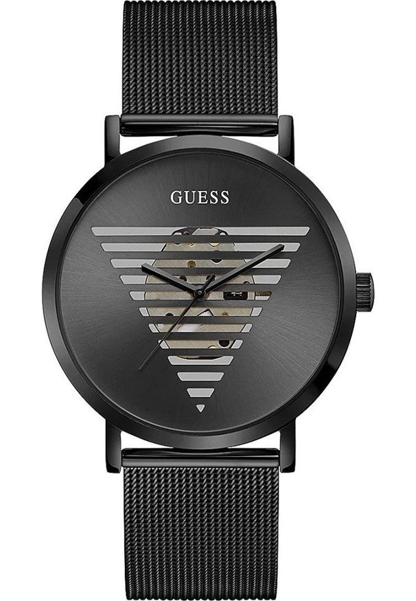 Zegarek Guess Zegarek męski Guess GW0502G2 czarny. Kolor: czarny