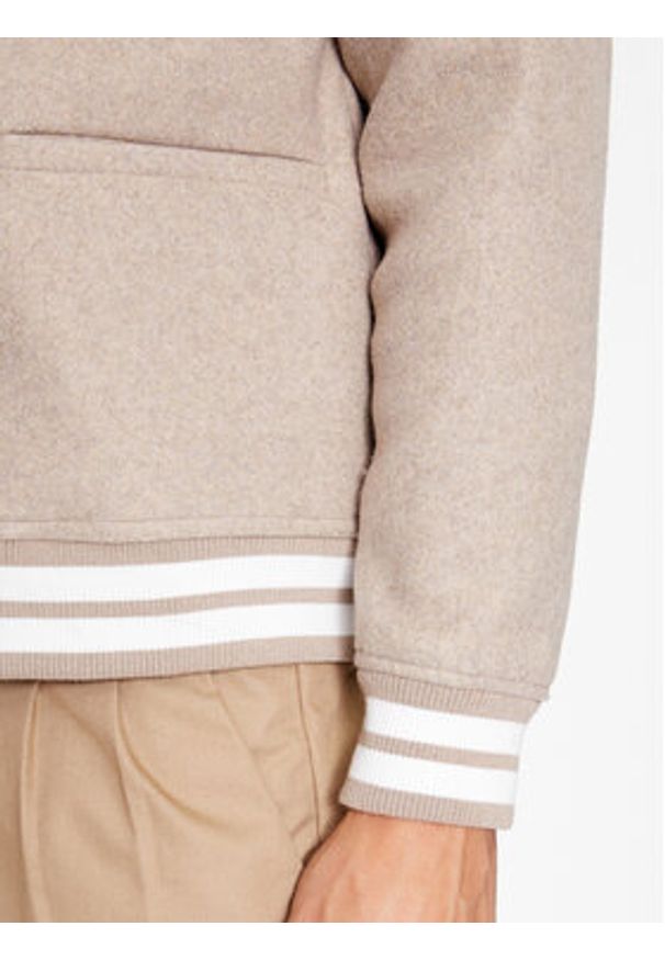 Only & Sons Kurtka bomber 22025212 Beżowy Regular Fit. Kolor: beżowy. Materiał: syntetyk