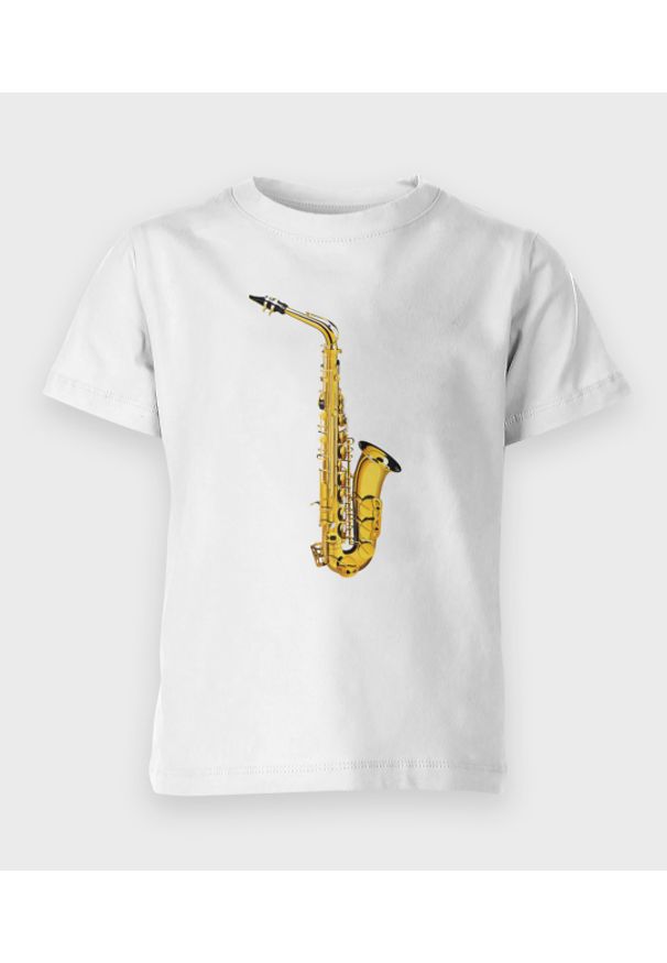 MegaKoszulki - Koszulka dziecięca Saxophone. Materiał: bawełna