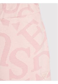 Guess Spodnie dresowe J2YQ12 KB8K3 Różowy Relaxed Fit. Kolor: różowy. Materiał: bawełna #2