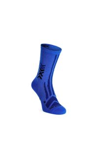 Skarpety turystyczne X-Socks Hike Discover Crew. Kolor: niebieski