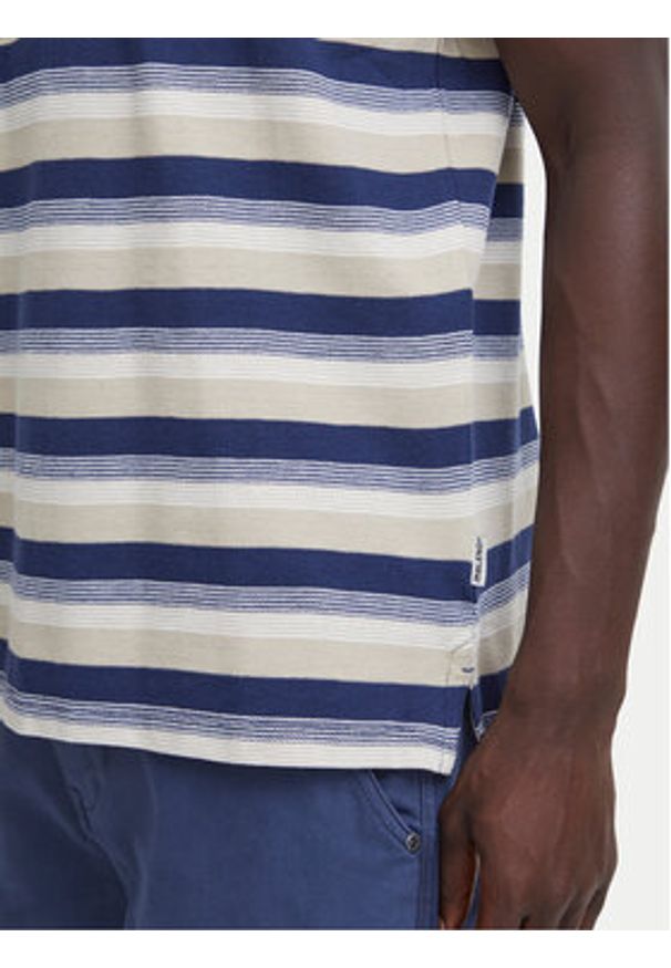 Blend Polo 20716478 Kolorowy Regular Fit. Typ kołnierza: polo. Materiał: bawełna. Wzór: kolorowy
