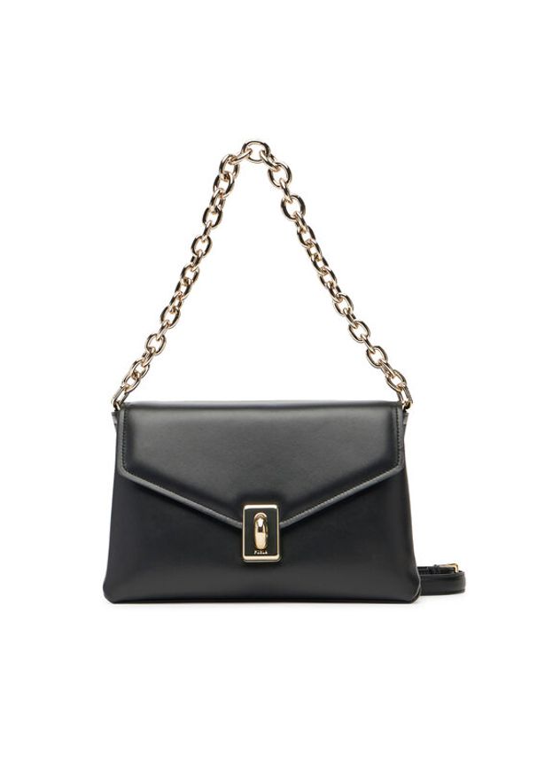 Furla Torebka Meridiana WB01448 BX3227 O6000 Czarny. Kolor: czarny. Materiał: skórzane