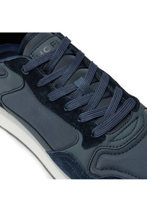 HOFF Sneakersy Monterrey 22402601 Granatowy. Kolor: niebieski. Materiał: zamsz, skóra