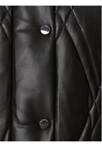 Guess Kurtka przejściowa W3BL30 WFSP0 Czarny Regular Fit. Kolor: czarny. Materiał: skóra #2
