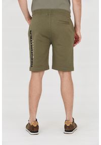 Aeronautica Militare - AERONAUTICA MILITARE Męskie dresowe bermudy zielone, Rozmiar XXL. Kolor: zielony. Materiał: bawełna, dresówka. Wzór: haft #4
