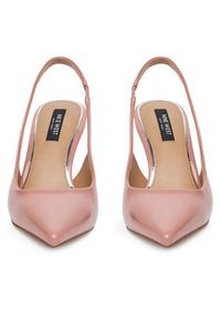 Nine West Sandały SX005-01 Różowy. Kolor: różowy. Materiał: skóra #4