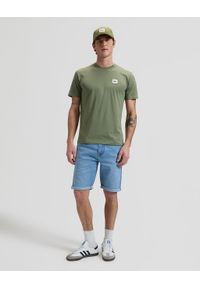 Lee - MĘSKA KOSZULKA LEE WOVEN LABEL TEE MERCANTILE GREEN 112376538 #3