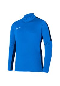 Bluza piłkarska męska Nike Df Academy 23 Dril Top. Kolor: niebieski. Sport: piłka nożna