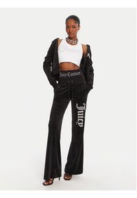 Juicy Couture Bluza Robertson JCBAS125805 Czarny Regular Fit. Kolor: czarny. Materiał: syntetyk #7