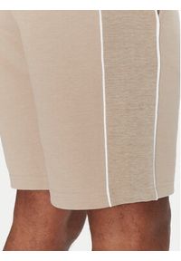BOSS Szorty sportowe Tracksuit Short 50540752 Beżowy Regular Fit. Kolor: beżowy. Materiał: syntetyk, bawełna. Styl: sportowy #3