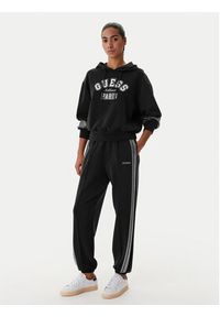 Guess Spodnie dresowe V6RB01 KCAY2 Czarny Regular Fit. Kolor: czarny. Materiał: syntetyk #2