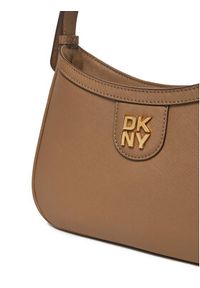 DKNY Torebka Carol R43HKV84 Brązowy. Kolor: brązowy. Materiał: skórzane