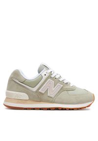 New Balance Sneakersy WL574QD2 Zielony. Kolor: zielony. Materiał: materiał. Model: New Balance 574 #1