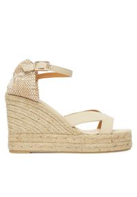 Castañer Espadryle Bruna/8ED/001025761 Beżowy. Kolor: beżowy. Materiał: materiał #1