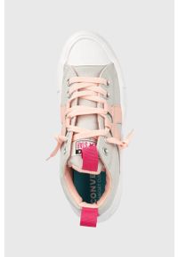 Converse trampki dziecięce kolor różowy. Nosek buta: okrągły. Zapięcie: sznurówki. Kolor: różowy. Materiał: guma #5