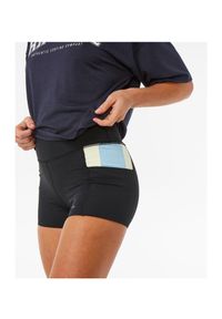 Legginsy fitness damskie Rip Curl Rss Revival Short Czarny. Kolor: czarny. Sport: fitness