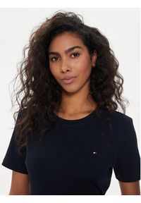 TOMMY HILFIGER - Tommy Hilfiger T-Shirt New Cody WW0WW40587 Niebieski Slim Fit. Kolor: niebieski. Materiał: bawełna