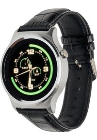 Smartwatch Garett Electronics GT18 Czarny (gt18_sreb_skor). Rodzaj zegarka: smartwatch. Kolor: czarny #1