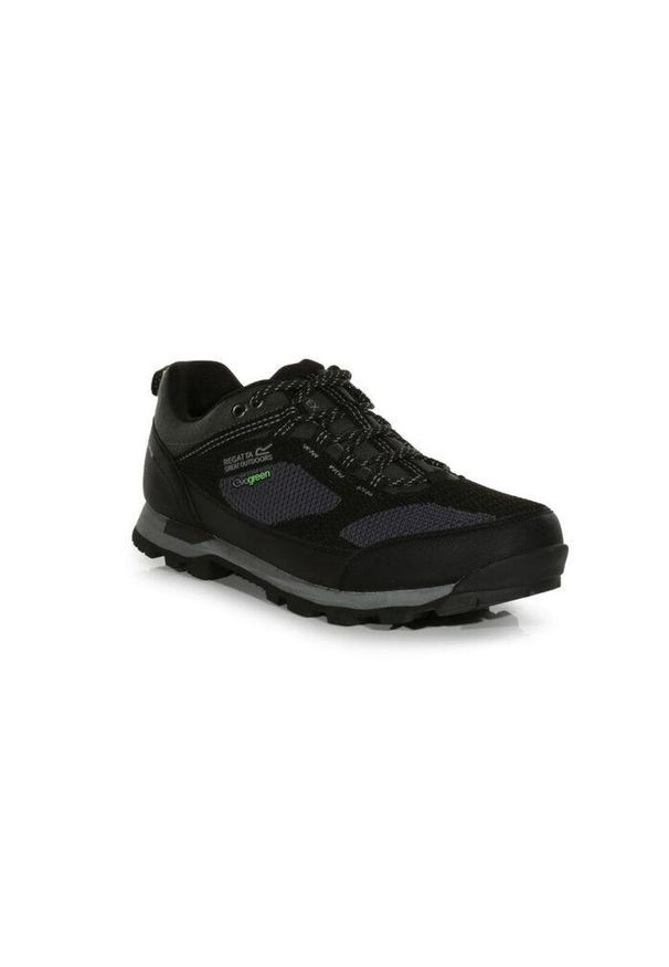 Buty trekkingowe męskie Regatta Blackthorn Evo Low wodoodporne. Kolor: czarny. Sport: turystyka piesza