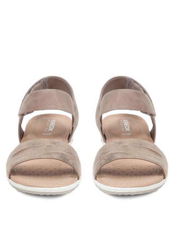 Geox Sandały D Sandal Vega D02R6F 09ACF C5004 Brązowy. Kolor: brązowy. Materiał: skóra