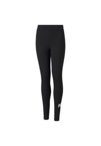 Legginsy dla dzieci Puma ESS Logo Leggings czarne. Kolor: czarny #1