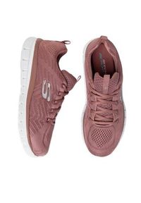 skechers - Skechers Sneakersy Get Connected 12615/MVE Różowy. Kolor: różowy. Materiał: materiał
