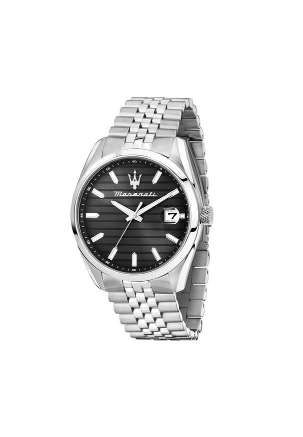 Zegarek Maserati. Kolor: srebrny