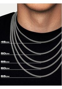 ICED STUFF Łańcuszek Miami Cuban Link Białe złoto. Materiał: metalowe. Kolor: biały, wielokolorowy, złoty #4