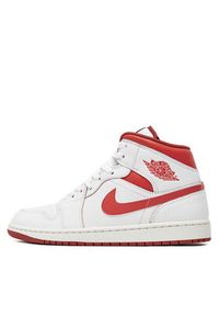 Nike Sneakersy Air Jordan 1 Mid Se FJ3458 160 Biały. Kolor: biały. Materiał: skóra. Model: Nike Air Jordan #2