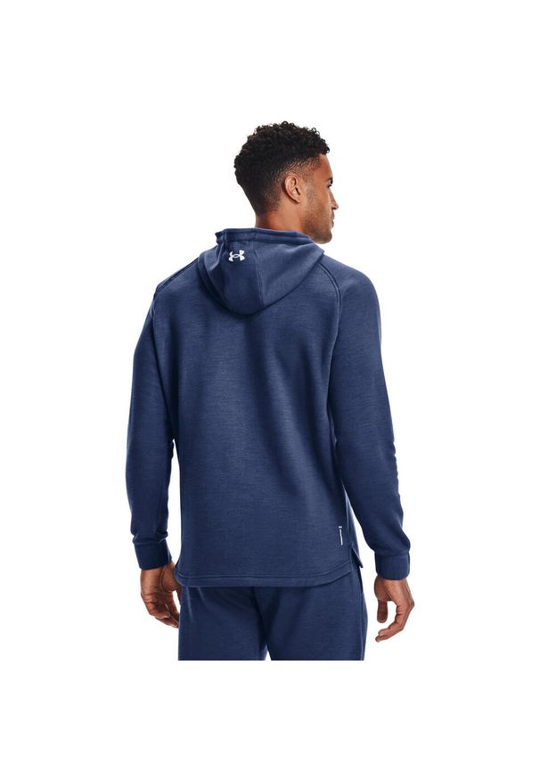 Bluza z kapturem Under Armour Ua Pjt Rock, Mężczyźni. Typ kołnierza: kaptur. Kolor: niebieski. Materiał: bawełna, materiał