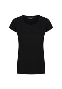 Regatta - T-shirt Damski Carlie. Kolor: czarny