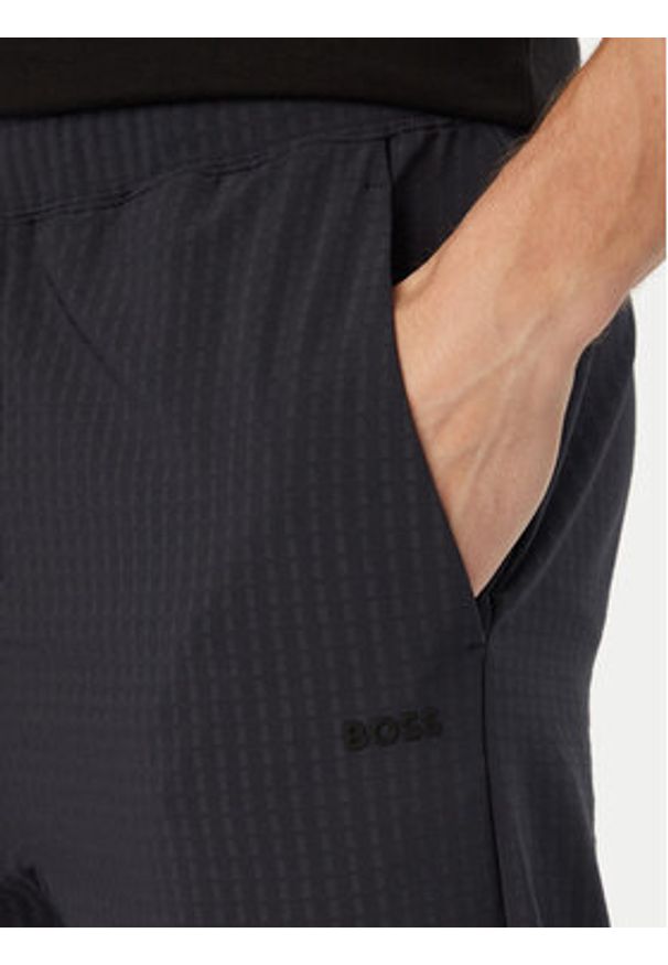 BOSS Bluza Terrace 50558484 Granatowy Relaxed Fit. Kolor: niebieski. Materiał: syntetyk