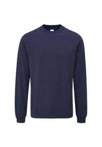 MANTIS - Koszulka Z Długim Rękawem Dla Dorosłych Unisex Essential Heavyweight. Kolor: niebieski. Długość rękawa: długi rękaw. Długość: długie. Sport: turystyka piesza #1
