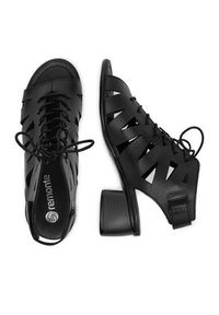 Remonte Sandały CEO-R8776-00 Czarny. Kolor: czarny. Materiał: skóra #5
