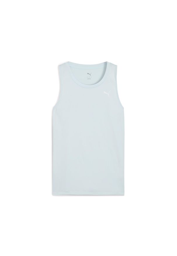 Puma - Damska koszulka bez rękawów TAD ESSENTIALS PUMA. Kolor: niebieski. Długość rękawa: bez rękawów. Sport: bieganie