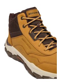 skechers - Skechers Trekkingi Santoro 205587 WTN Brązowy. Kolor: brązowy. Materiał: skóra. Sport: turystyka piesza #6