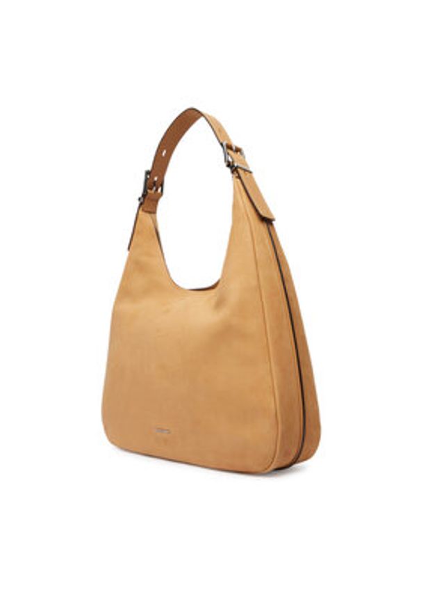 MICHAEL Michael Kors Torebka Nolita Large 30F4SY5H3T Brązowy. Kolor: brązowy. Materiał: skórzane