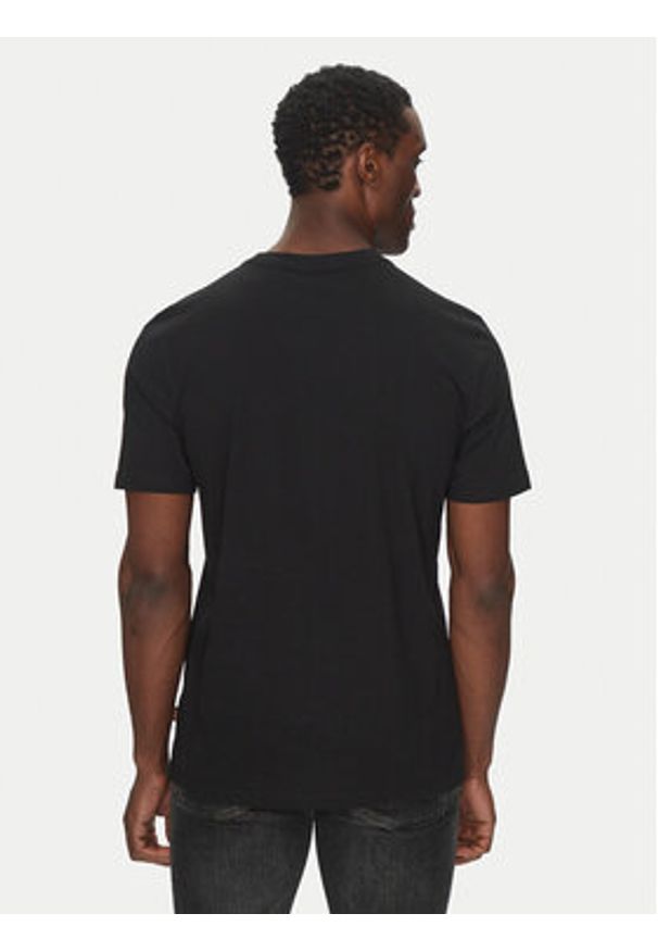 BOSS T-Shirt Te_Spiderbat 50534924 Czarny Regular Fit. Kolor: czarny. Materiał: bawełna